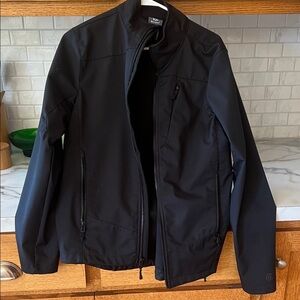 Champion Men's Black Windbreaker Jacket